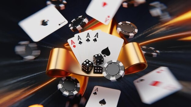 Winning result displayed on screen with payout confirmation